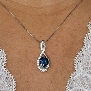 Sterling Silver Infinite Pendent